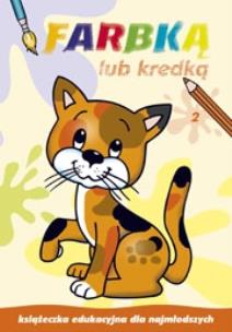 Okładka książki Farbką lub kredką cz.2