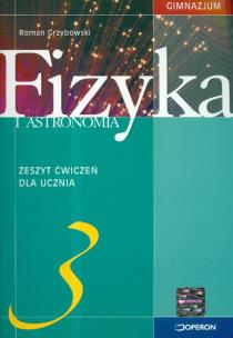 Okładka książki Fizyka GIM 3 ćw wyd. 2007 OPERON