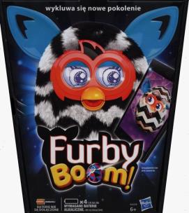 Opakowanie Furby Boom Sweet Czarno-biały