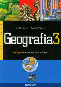 Okładka książki Geografia 3 Podręcznik Zakres podstawowy