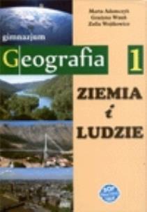 Okładka książki Geografia  GIM 1 Ziemia i ludzie... podr 2009 SOP