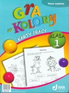 Okładka książki Gra w kolory 1 Karty pracy