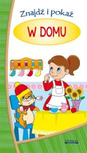 Okładka książki Harmonijka znajdź i pokaż. W domu