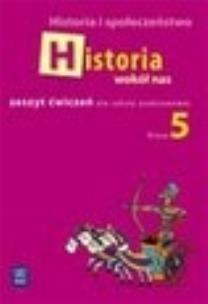 Okładka książki Historia SP Wokół nas 5 ćw. wyd.2009 WSIP
