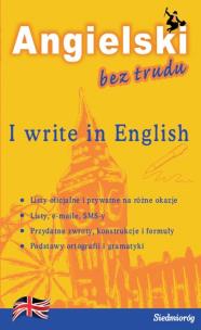 Opakowanie I write in English Angielski bez trudu