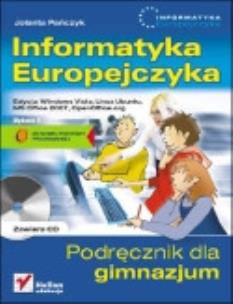 Okładka książki Informatyka Europejczyka GIM Podr Vista w.2009