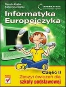 Okładka książki Informatyka Europejczyka SP 4-6 ćw 2 w.2006
