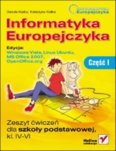 Okładka książki Informatyka Europejczyka SP 4-6 ćw1 VISTA w.2009