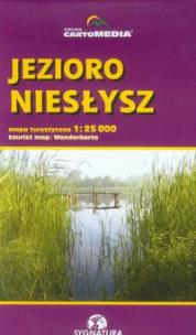 Opakowanie Jezioro Niesłysz mapa turystyczna 1:25 000