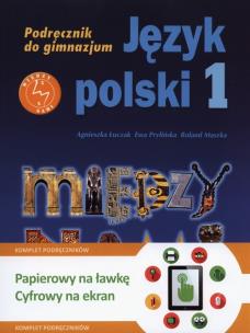 Okładka książki Język Polski GIM 1 Między Nami podr. + multipodr.