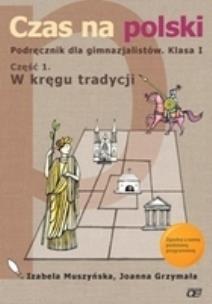 Okładka książki J.Polski GIM 1/1 podr Czas Na Polski wyd.2009 OE