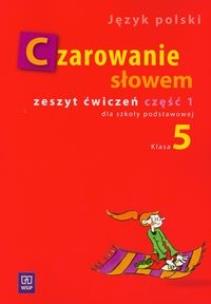 Okładka książki J.polski SP Czarowanie słowem 5/1 ćw WSIP