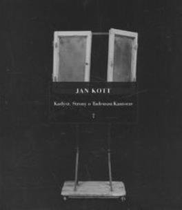 Okładka książki Kadysz Strony o Tadeuszu Kantorze