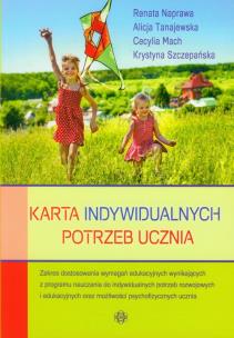Okładka książki Karta indywidualnych potrzeb ucznia