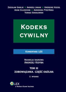Okładka książki Kodeks cywilny Komentarz