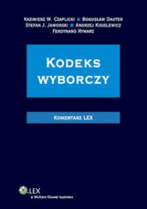 Okładka książki Kodeks wyborczy Komentarz