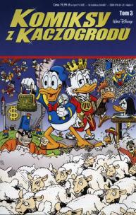 Okładka książki Komiksy z Kaczogrodu