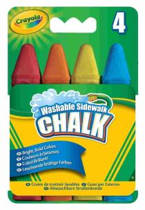 Okładka książki Kreda tęczowa 4 kolory CRAYOLA