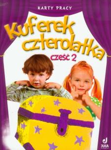 Okładka książki Kuferek Czterolatka Karty pracy Część 2