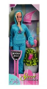 Opakowanie Lalka Steffi na joggingu niebieska