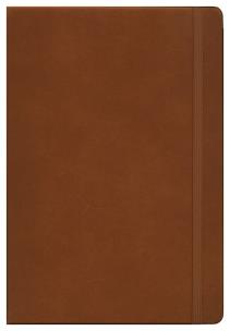 Opakowanie Leather Notebook Medium brązowy kratka