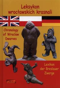 Okładka książki Leksykon wrocławskich krasnali w.pol-ang-niem.