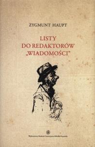 Okładka książki Listy do redaktorów Wiadomości