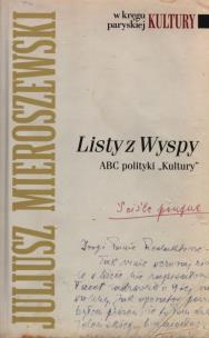 Okładka książki Listy z Wyspy