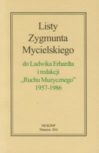 Opakowanie Listy Zygmunta Mycielskiego