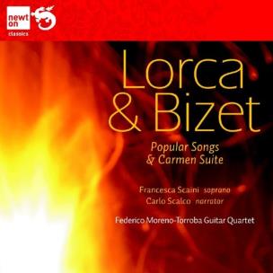 Okładka książki Lorca, Bizet: Popular songs, Carmen suite