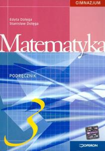 Okładka książki Matematyka 3 podręcznik