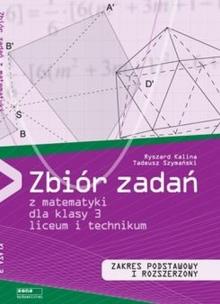 Okładka książki Matematyka LO 3 zbiór zadań wyd. 2009 Sens