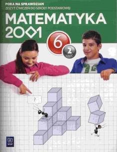 Okładka książki Matematyka SP 2001 6/2 ćw w.2014 WSiP