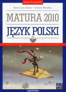 Okładka książki Materiały dla maturzysty Matura 2010 Język polski z płytą CD
