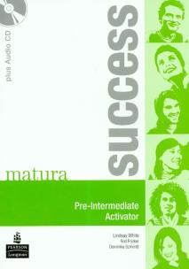 Okładka książki Matura Success Pre-Intermediate Activator z płytą CD