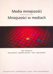 Okładka książki Media mniejszości Mniejszości w mediach