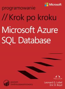 Okładka książki Microsoft Azure SQL Database. Krok po kroku
