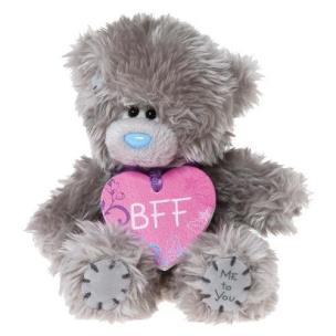 Opakowanie Miś 12 cm z serduszkiem BFF