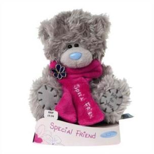 Opakowanie Miś 18 cm w szaliku Special Friend