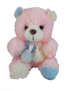 Opakowanie Miś Pastelowy różowy 22cm siedzący