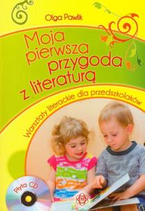 Okładka książki Moja pierwsza przygoda z literaturą z płytą CD