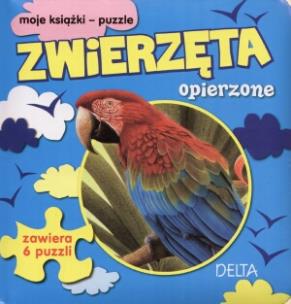 Okładka książki Moje książki - puzzle. Zwierzęta opierzone