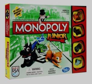 Okładka książki Monopoly Junior
