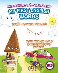 Opakowanie My First English Words Książka do nauki i ćwiczeń z płytą DVD