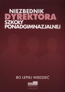 Opakowanie Niezbędnik dyrektora szkoły ponadgimnazjalnej