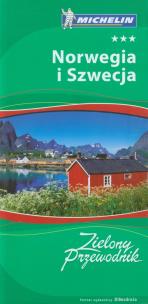 Okładka książki Norwegia i Szwecja Zielony Przewodnik