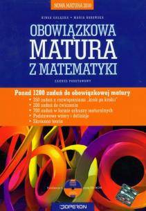 Okładka książki Nowa Matura 2010 Obowiązkowa matura z matematyki zadania z płytą CD