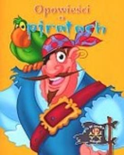 Okładka książki Opowieści o piratach żółta