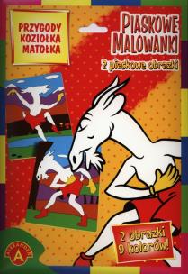 Okładka książki Piaskowe malowanki - 2 obrazki - Przygody Koziołka