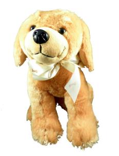 Opakowanie Piesek Zak brązowy 25cm siedzący